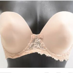 Simone perele nude strapless bra